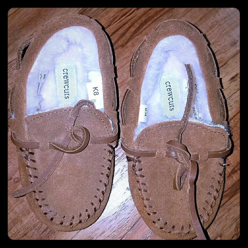 Brand new faux fur children slippers